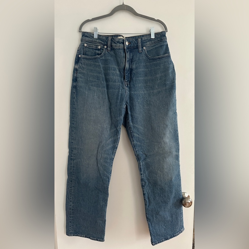 NWOT Madewell 90s Curvy Straight Leg Jeans!